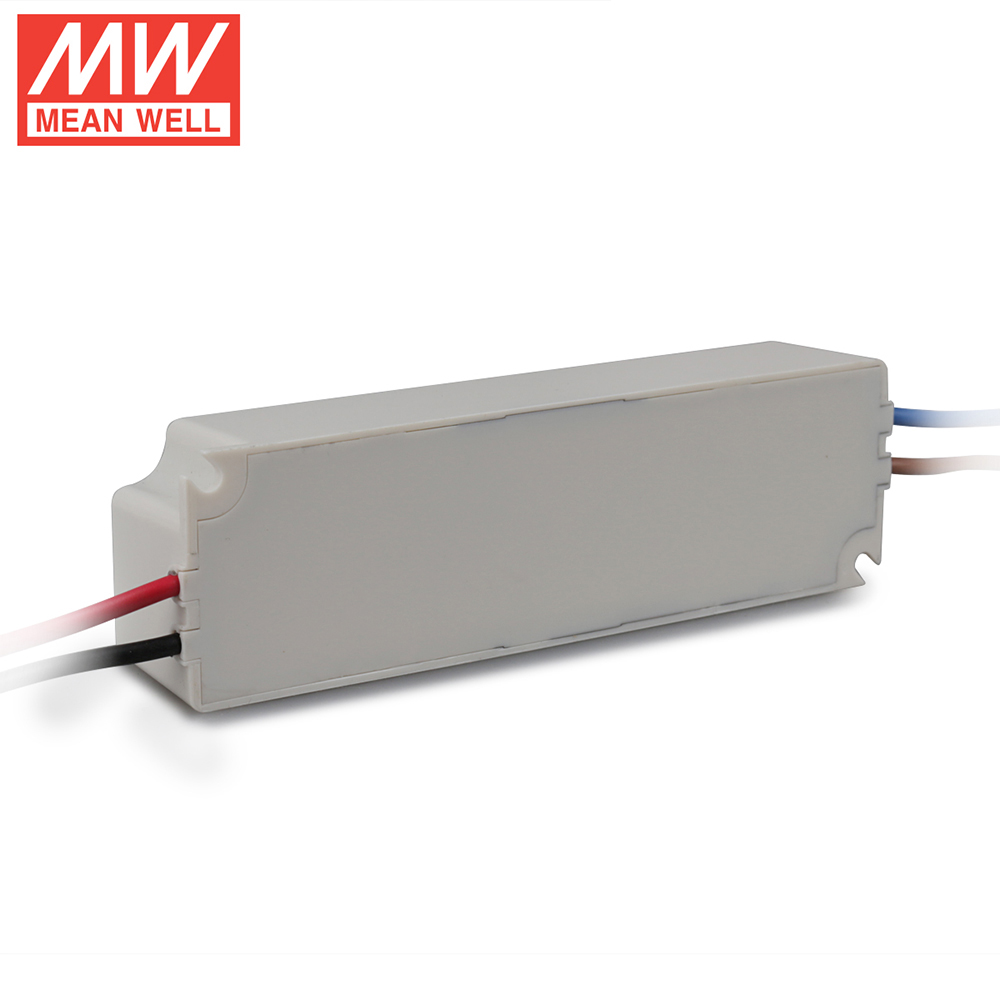 LPV-20-24 20Watt AC90～264V Input Mean Well High-efficacy Waterproof DC24V UL-Listed LED Display Lighting Power Supply